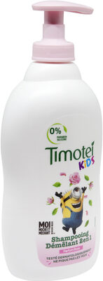 Timotei Kids Shampooing Démêlant 2en1 Senteur Rose Ne Pique Pas les Yeux