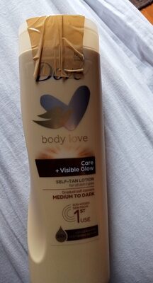 Dove body lotion