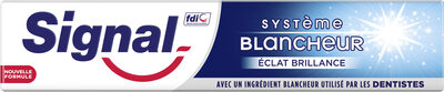 Signal Dentifrice Système Blancheur Éclat Brillance 75ml