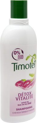 Timotei Détox Shampooing Femme aux extraits de Baie de Goji Cheveux Ternes