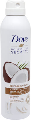Dove Nourishing Secrets Spray Lait Corps Restoring Coco