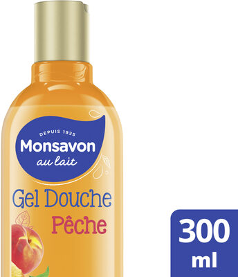 Monsavon Gel Douche Pêche Toute Veloutée
