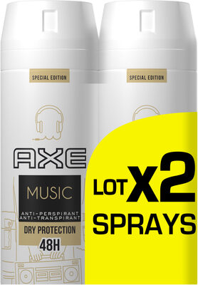 AXE Déodorant Homme Spray Anti Transpirant Music