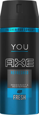 Axe Déodorant Antibactérien YOU Refreshed Spray 150ml