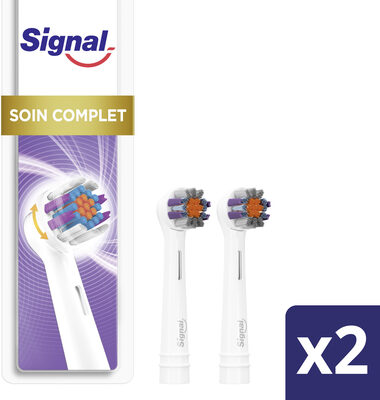 Signal Brossette Électrique Integral 8 Soin Complet x2