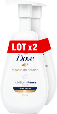 Dove Nutrition Intense Gel Douche Mousse Soin Hydratant
