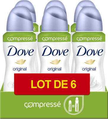 Dove deo origi 6x100ml