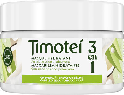 Timotei Masque Cheveux 3 en 1 Hydratant 300ml