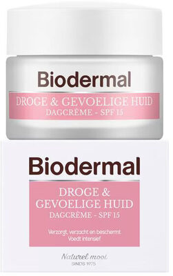 Biodermal Dagcrème voor de Droge en Gevoelige Huid