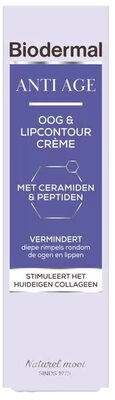 Biodermal Anti-Age Oog & Lipcountourcrème