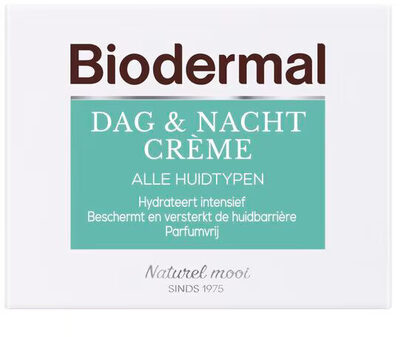 Biodermal Dag & Nachtcrème voor alle Huidtypen