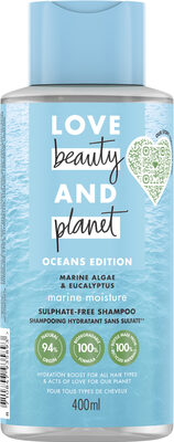 LOVE BEAUTY AND PLANET Shampooing Femme Fraîcheur Marine 400ml