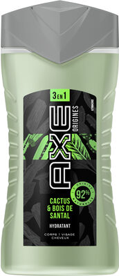 Axe Gel Douche Homme 3en1 Origines Cactus & Bois de Santal 250ml