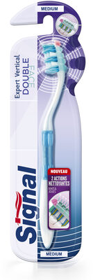 Signal Expert Vertical Brosse à Dents Double Face Medium x1