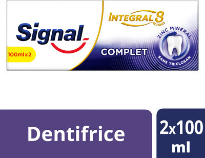 Signal Intégral 8 Dentifrice Complet Bitube