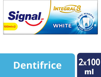 Signal Integral 8 Dentifrice White Bitube