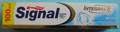 Signal Dentifrice Blancheur White Integral 8