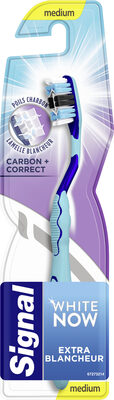 Signal White Now Brosse à Dents Carbon Correct Medium x1