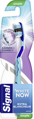 Signal White Now Brosse à Dents Carbon Correct Souple x1