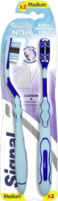Signal White Now Brosse à Dent Extra Blancheur Medium x2