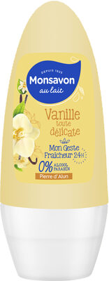 Monsavon Déodorant Femme Bille Vanille Toute Délicate 50ml