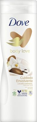 Loción corporal nutritiva con karité y vainilla