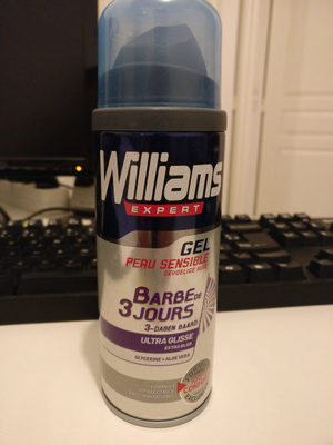 Williams Mousse à Raser Gel Barbe de 3 Jours