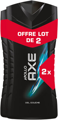 AXE Gel Douche Homme Apollo 250ml Lot de 2