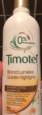 Shampooing Blond Lumière 0% Parabens