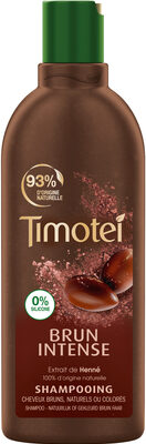 Timotei Brun Intense Shampoing Extrait de Henné Cheveux Bruns