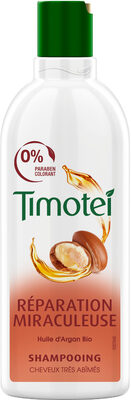 Timotei Shampoing à l'Huile d'Argan Bio Cheveux très Abimés