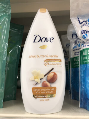 Shea butter & vanilla body wash