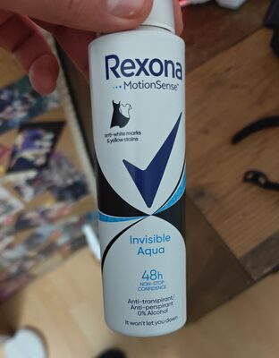 Rexona invisible aqua