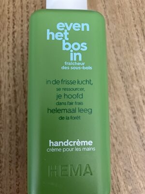 Crème pour les mains Hema