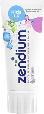 Zendium Kids Dentifrice 1-6 Ans Protection Dents de Lait Tube
