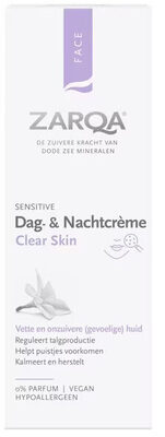 Zarqa Sensitive Clear Skin Dag- & Nachtcrème