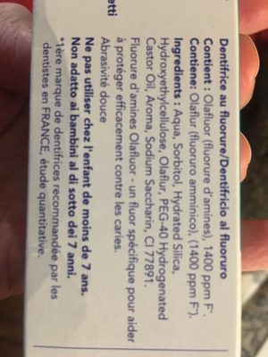 Dentifrice Elmex Sensitive 