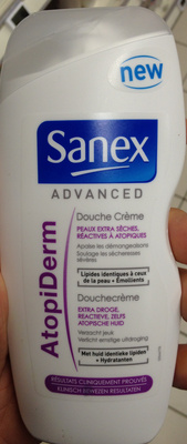 AtopiDerm douche crème peaux sèches, réactives à atopiques