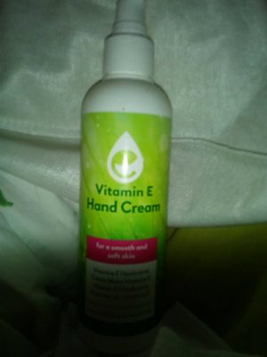 Vitamine e hand cream
