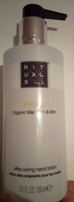 Infinity Organic Mandarin & Mint lotion ultra soignante pour les mains