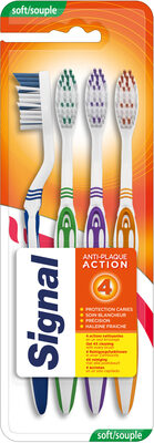 Signal 4 Saisons Brosse à Dents 4 Actions Souple x4