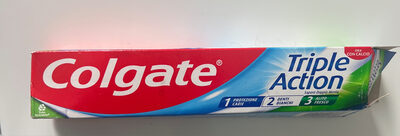 Dentifricio Triple action sapore doppia menta
