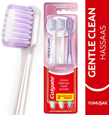 Colgate Gentle Clean 2+1 Diş Fırçası (Hassas - Yumuşak)