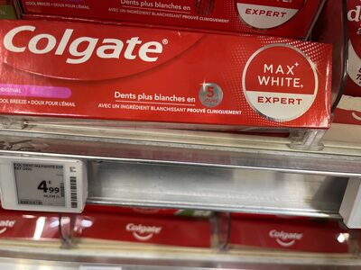 Colgate Max white expert white