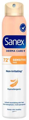Sanex Derma Care+ Sensitive 72h Antitranspirant Deodorant Spray
