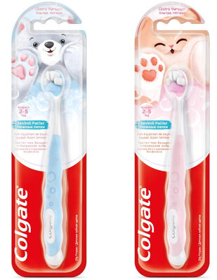 Colgate Fluffy Paws Çocuk Diş Fırçası (Ekstra Yumuşak) (Asortili)
