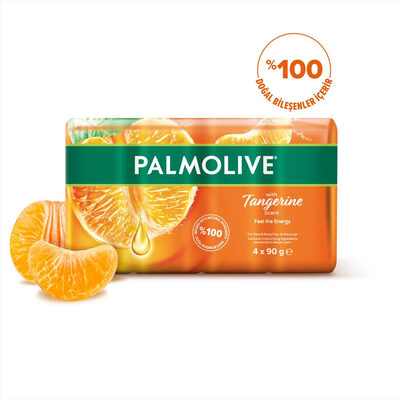 Palmolive Aroma Sensations Tangerine Katı Sabun 90 gr x 4