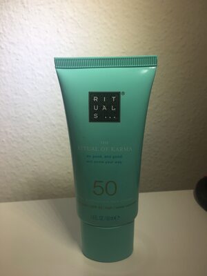 Ritual of karma - sun protection face cream