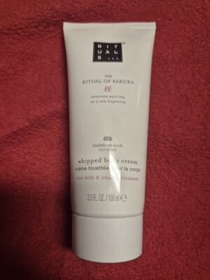 Whipped body cream Sakura