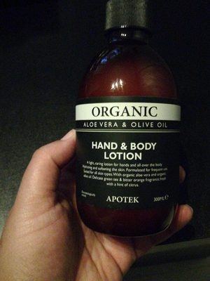 Lotion corps et main
